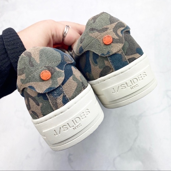 [JSlides] Trendy Platform Camo Sneakers - Picture 6 of 6
